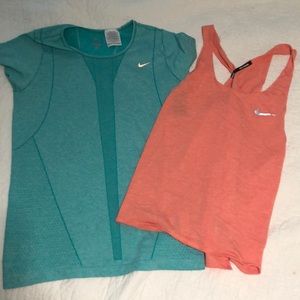 2 Nike Running tops